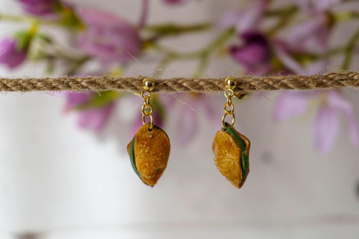 Pendientes de paparajote