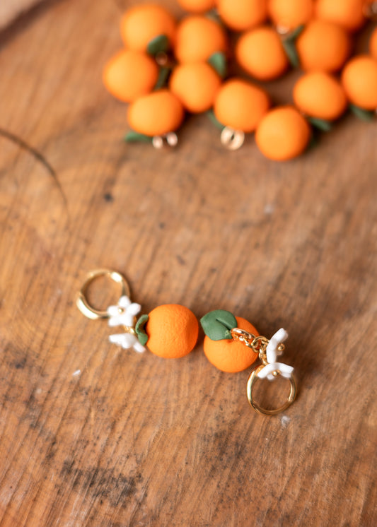 Naranjas y flores de azahar